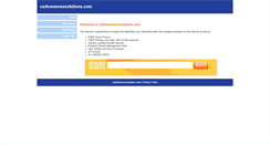 Desktop Screenshot of carbonsensesolutions.com